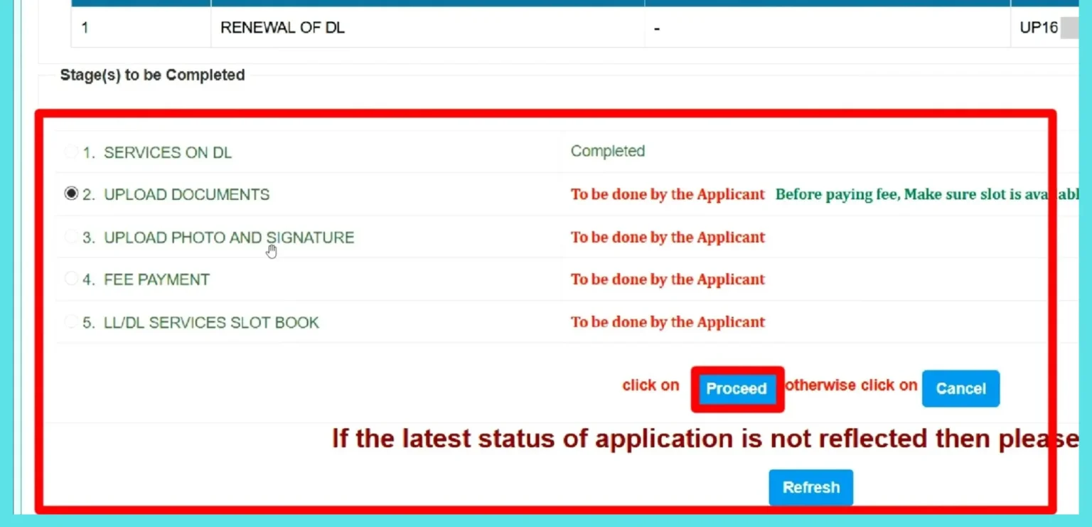 driving licence renewal