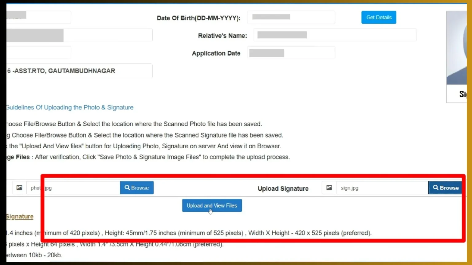 driving licence renewal